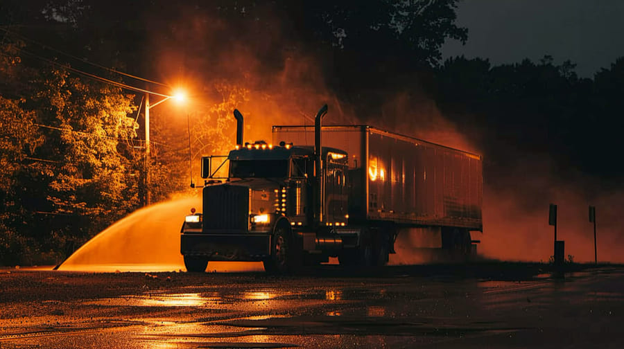 Wrong-Way Crashes Involving Trucks