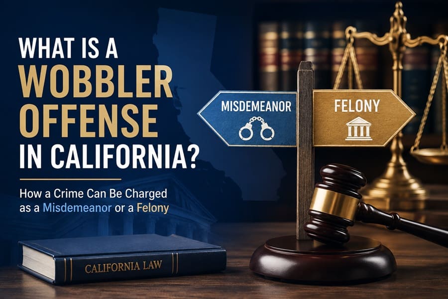 What is a Wobbler Offense in California?