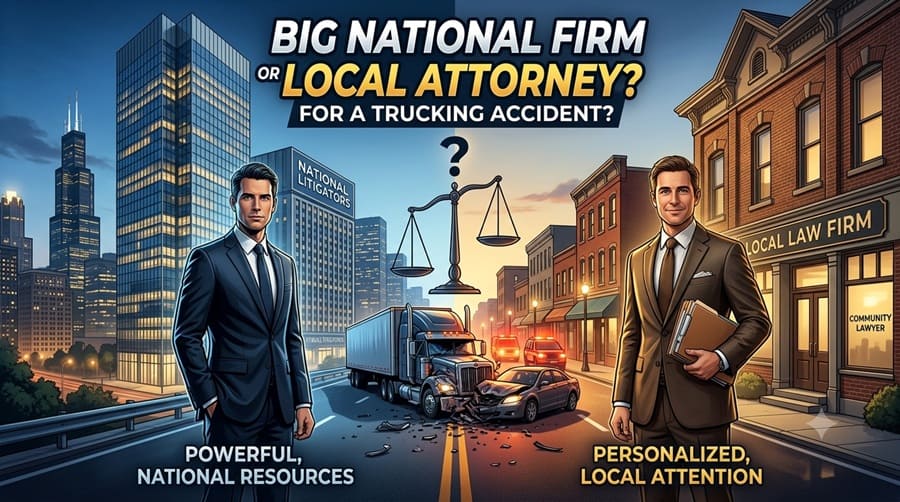 Big National Firm or a Local Attorney